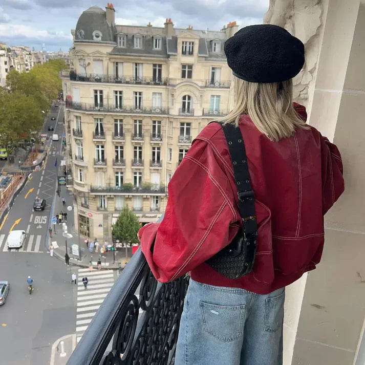 Amélie | Burgundy Jacket